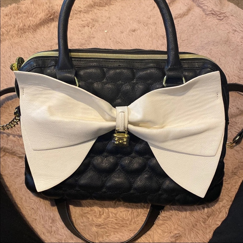Betsey Johnson dome satchel